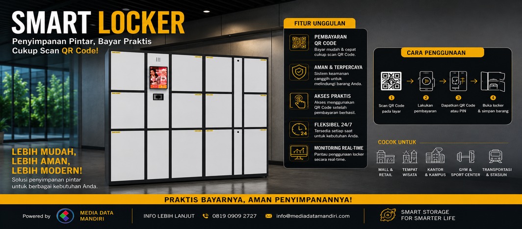 SMART LOCKER | Pusat Locker Custom