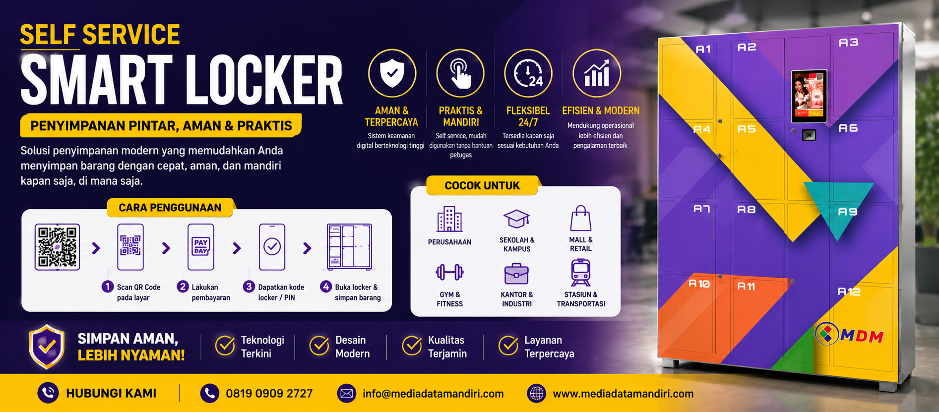 SELF SERVICE SMART LOCKER