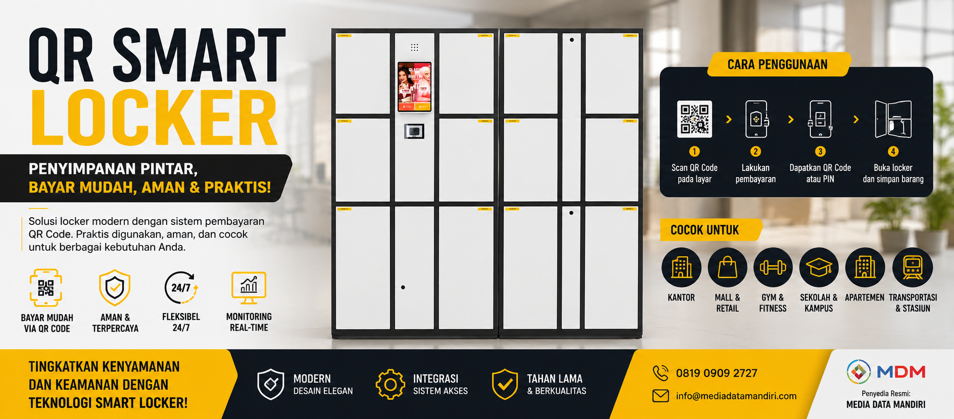 QR SMART LOCKER CUSTOM
